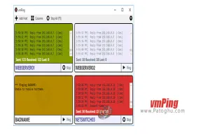دانلود vmPing 1.3.21 پایش پینگ هاست