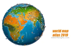 دانلود world map atlas 2019 2.9.8 نقشه جدید جهان برای اندروید