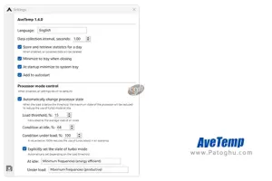 دانلود و نصب AveTemp 1.4.1 نمایش زنده دمای CPU و اطلاعات هسته های پردازنده