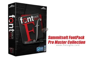 دانلود مجموعه عظیم فونت انگلیسی جدید و حرفه ای  Summitsoft FontPack Pro Master Collection 2023