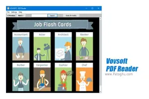 دانلود Vovsoft PDF Reader 5.6 نصب برنامه کتابخوان مینیمالیست برای ویندوز
