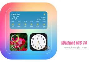 دانلود 1.8 Widget iOS 14 - iWidget ابزارک های ios 14 برای اندروید