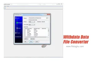 دانلود و نصب Withdata Data File Converter 5.3.4 برنامه تبدیل فرمت اسناد متنی