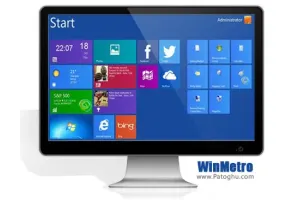 شبیه ساز  ویندوز 8 برای ویندزوهای دیگر با نرم افزار WinMetro 1.2.0.693