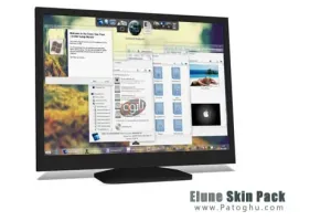 زیباسازی و تغییر چهره کامل ویندوز سون با نرم افزار Elune Skin Pack 1.0