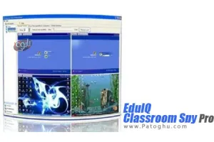 مشاهده دسکتاپ کامپیوترهای تحت شبکه - دانلود EduIQ Classroom Spy Professional Edition 4.8.23