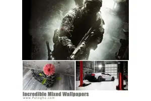 مجموعه 100 والپیپر با کیفیت با موضوعات مختلف