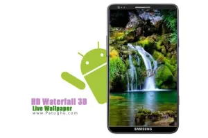 لایو والپیپر زیبای آبشار سه بعدی HD Waterfall 3D Live Wallpaper Android - آندروید