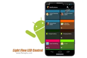 دانلود نرم افزار تغییر رنگ LED گوشی برای آندروید Light Flow LED Control 3.75.04