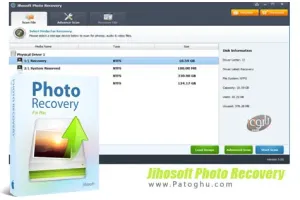 ریکاوری تصاویر پاک شده Jihosoft Photo Recovery 8.26