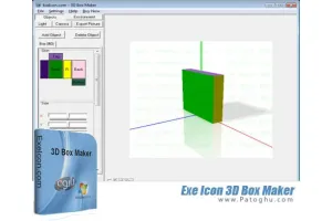 دانلود نرم افزار ساخت جعبه های سه بعدی Exe Icon 3D Box Maker 5.110503