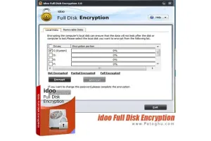 دانلود نرم افزار رمزگذاری روی درایوها و هارد دیسک idoo Full Disk Encryption v2.0