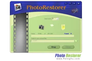 دانلود نرم افزار بازیابی عکس از دوربین های عکاسی و حافظه های فلش PhotoRestorer 2.3