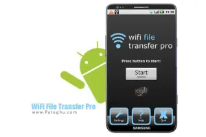 دانلود نرم افزار تبادل اطلاعات توسط وایرلس برای آندروید WiFi File Transfer Pro 1.0.7