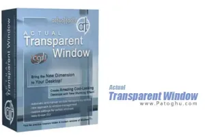 دانلود نرم افزار مدیریت پنجره های در حال اجرای ویندوز Actual Transparent Window 8.15