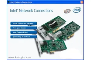 دانلو درایو کارت شبکه اینتل Intel Network Connections Software 28.1.1
