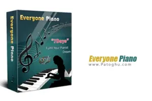 دانلود نرم افزار پیانو برای کامپیوتر Everyone Piano 2.5.8.31
