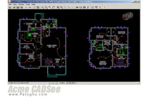 مشاهده و چاپ فایل های اتوکد Acme CADSee 2019 v6.6.12.1360