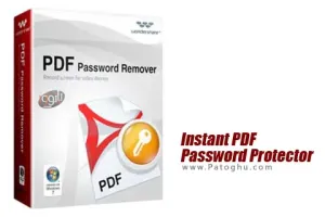 رمزگذاری روی فایل های پی دی اف Instant PDF Password Protector 1.3
