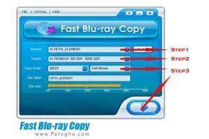 کپی و تبدیل آسان دیسک های بلوری Fast Blu-ray Copy 4.0.0.19