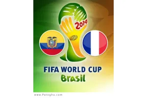 دانلود لحظات حساس بازی اکوادور و فرانسه جام جهانی 2014 برزیل France vs Ecuador