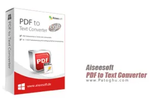 تبدیل اسناد پی دی اف به فایل های متنی قابل ویرایش - دانلود Aiseesoft PDF to Text Converter 3.3.28