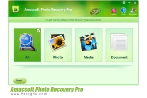 نرم افزار بازیابی عکس Amacsoft Photo Recovery Pro 2.0.7