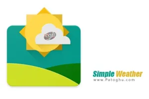 نرم افزار پیش بینی آب و هوا در اندروید - دانلود Simple Weather Premium v1.0.25