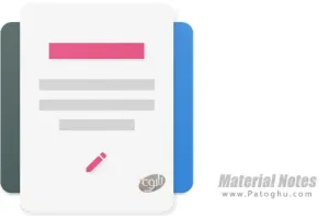 Material Notes v1.6.2 نرم افزار دفترچه یادداشت متریال برای اندروید