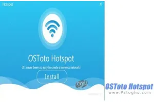 نرم افزار اشتراک گذاری اینترنت لپ تاپ OSToto Hotspot v4.4.0.4