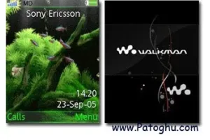 دو تم زیبا و گرافیکی برای گوشی های سونی اریکسون