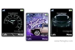 دانلود تم متحرک ماشین برای گوشی های موبایل سونی اریکسون - 176x220