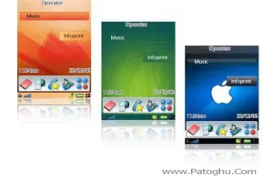 دانلود تم سوني اريکسون زیبا و شاد برای گوشی های UIQ3