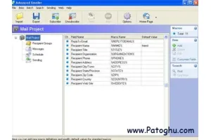نرم افزار رایگان ارسال ایمیل گروهی با Advanced Emailer v4.2