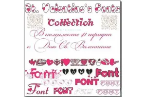 فونت عاشقانه و رمانتيک انگليسي Love Fonts
