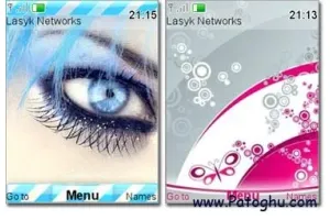 دانلود تم نوکیا سری 40 با دو طرح زیبای گرافیکی و فانتزی - Nokia Theme S40