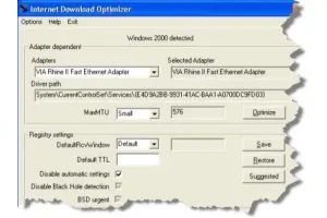 افزایش سرعت دانلود با Tonec Internet Download Optimizer 4.11
