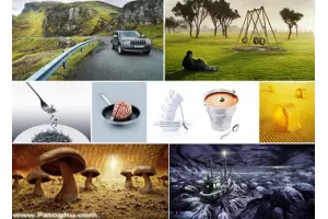 مجموعه پس زمینه های گرافیکی با کیفیت بالا