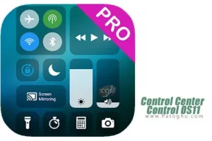 دانلود نرم افزار Control Center - Control OS11 PRO v6.1 مرکز کنترل iOS 11 برای اندروید