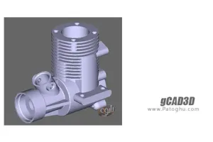 دانلود نرم افزار gCAD3D 2.35 طراحی مدل های پیچیده و سه بعدی