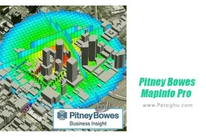 دانلود Pitney Bowes MapInfo Pro 17.0.3 Build 19 نقشه برداری اطلاعات جغرافیایی