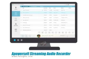 دانلود نرم افزار Apowersoft Streaming Audio Recorder 4.3.5.10 | برنامه ضبط صدا برای کامپیوتر