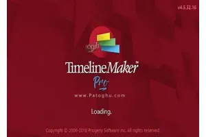نرم افزار ساخت برنامه زمانی برای مدیریت پروژه ها Timeline Maker Pro 4.5.40.6