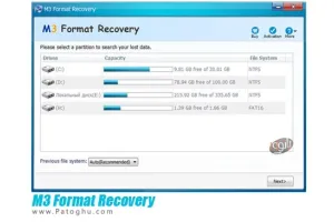 دانلود نرم افزار بازیابی اطلاعات M3 Format Recovery 3.6