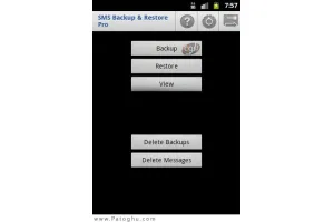 تهیه نسخه پشتیبان از اس ام اس ها برای آندورید با SMS Backup + v1.5.11 build 1576
