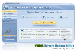 بروز رسانی درایورهای قطعات Nvidia با NVIDIA Drivers Update Utility 4.0