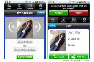 چت ویدیویی در آندروید با B-Messenger Video Chat 1.1.3