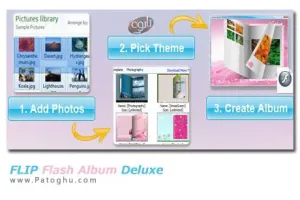 ساخت آلبوم های فلش از تصاویر با FLIP Flash Album Deluxe v2.4