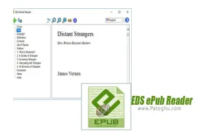 نرم افزار باز کردن فرمت ePub در ویندوز EDS ePub Reader 1.0.6.8