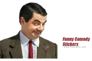 دانلود 1.4 WAStickerapps Funny Comedy Stickers استیکر های مستربین برای واتساپ اندروید